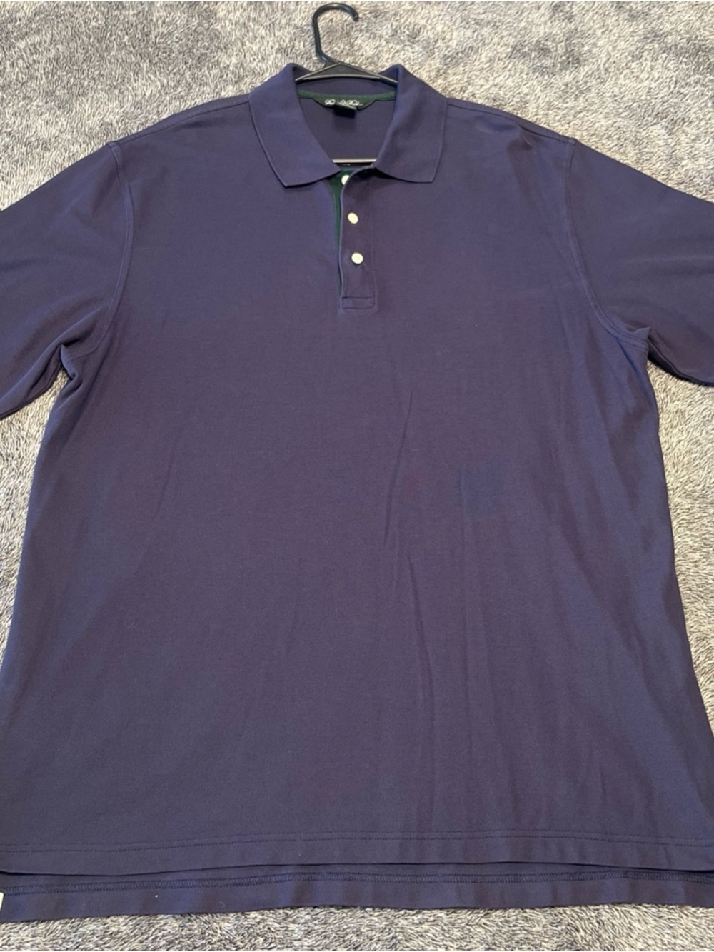 Brooks Brothers Navy Short-Sleeve Polo